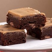Mexican Brownies with Brown Sugar Glaze