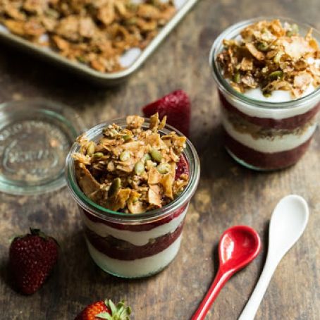 yogurt parfait.