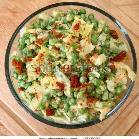Pea-n-Cheese Salad***