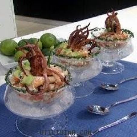 COCTEL PERLAS DEL MAR DEL CARIBE