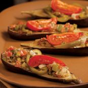 Baked Stuffed Eggplant
