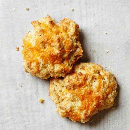 Cheddar-Pepper Drop Biscuits
