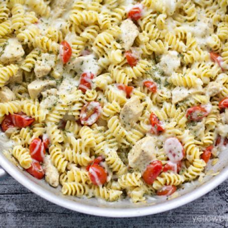 One Pan Spicy Lemon Chicken Pasta