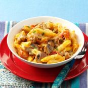 Penne & Sausage Casseroles Recipe
