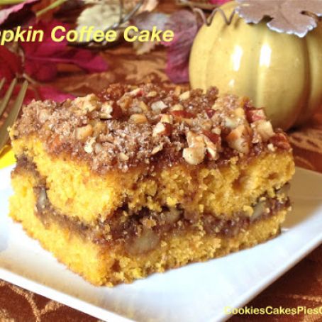 Pumpkin Coffee Cake