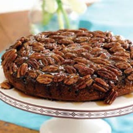 Gooey Caramel-Pecan Coffee Cake