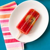 Strawberry-Kiwi Pops