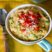 Quinoa “Mac” & Cheese With Peas