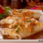 Slow Cooker Chicken Enchiladas