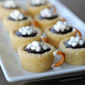 Hot Chocolate Cookie Cups