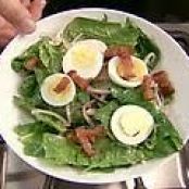 Spinach Salad with Warm Bacon Dressing