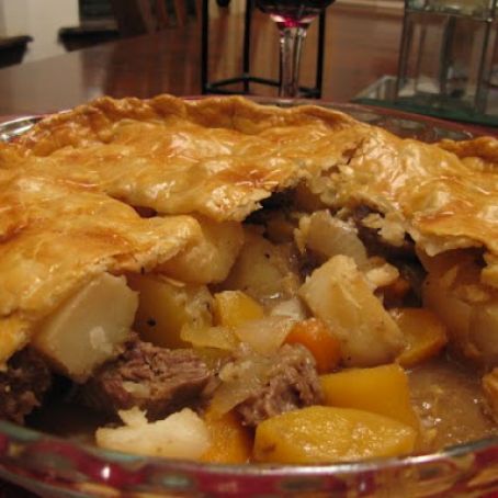 Mum's Meat and Potato Pie