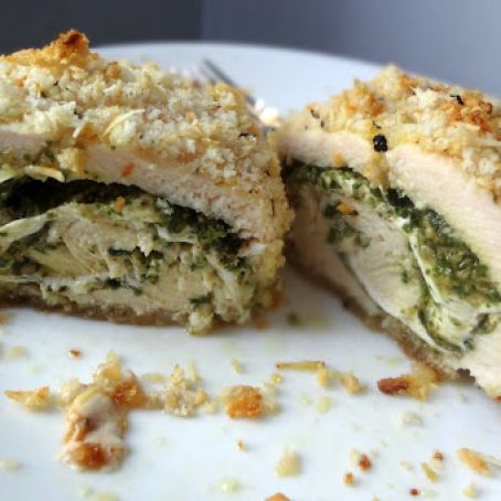 Pesto Chicken and mozzarella