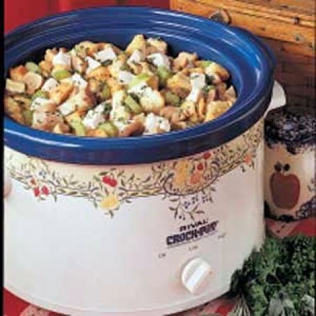 Slow-Cooked Chicken & Stuffing