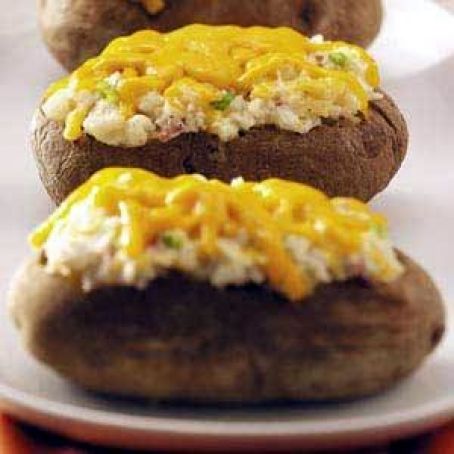 Bacon-Cheddar Stuffed Potatoes