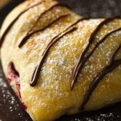 Chocolate-Raspberry Hearts