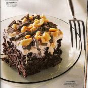 Chocolate-Peanut Butter Fun Cake