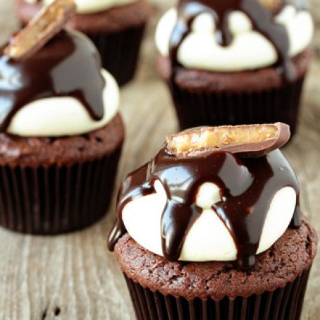 Heath Bar Cupcakes