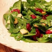 Cranberry Spinach Salad