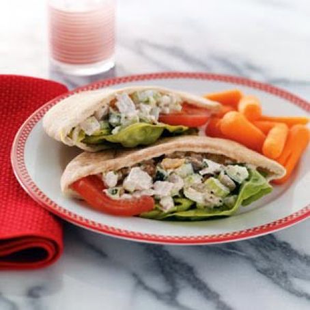 Peanut Chicken Pockets