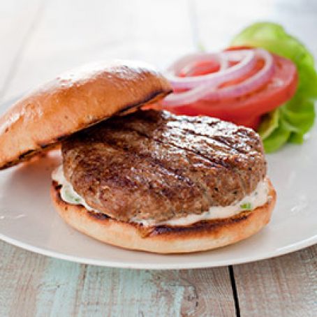 Juicy Grilled Turkey Burgers