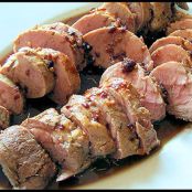 Pork Tenderloin with Merlot-Shallot Sauce
