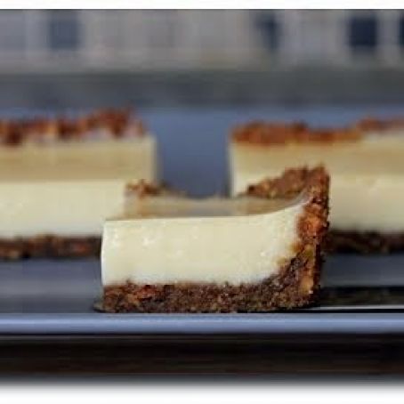 Lime Squares with Pistachio-Graham Cracker Crust