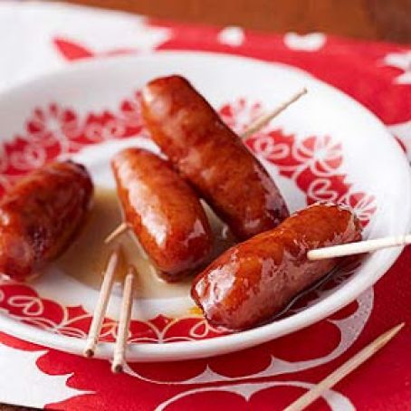 Bourbon-Glazed Cocktail Sausages - Recipe.com