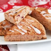 Almond Rose Petal Scones (Grain-Free)