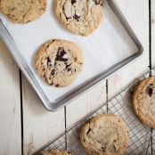 Chocolate Caramel Chocolate Chip Cookies