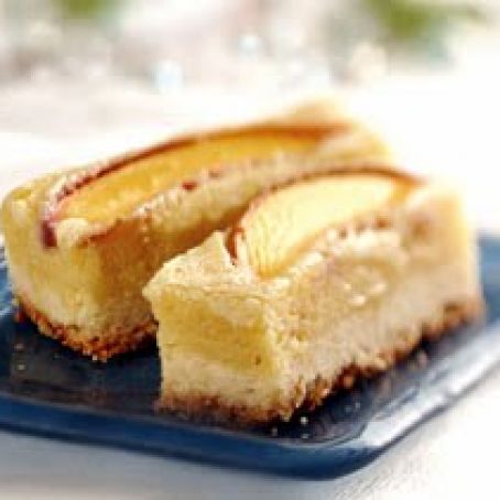 Peach Frangipane Bars