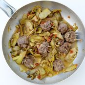 Beef Involtini with Artichokes
