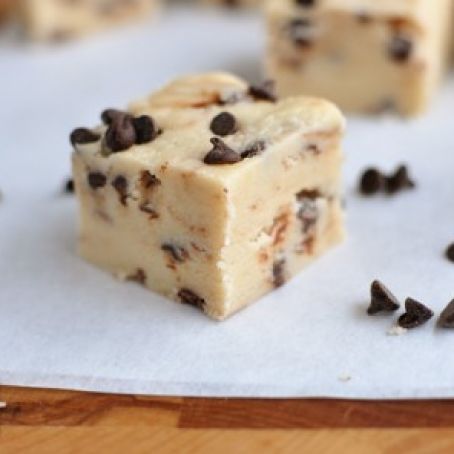Chocolate Chip Cookie Dough Fudge