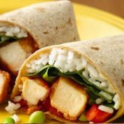 Sweet and Sour Chicken Wraps