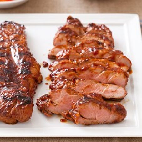 Chinese Style Glazed Pork Tenderloin