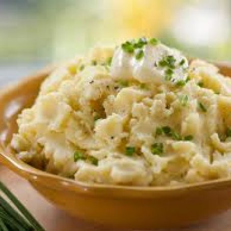 Chive and Onion Mashed Potatoes