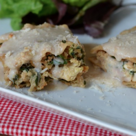 White Chicken Lasagna