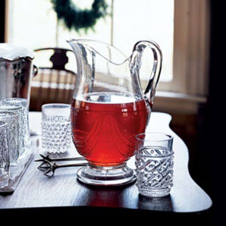 Sparkling Cranberry Tea Cocktails