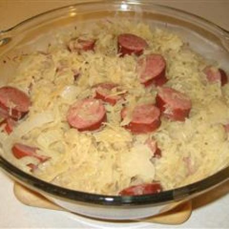 Low Carb Kielbasa and Sauerkraut Recipe