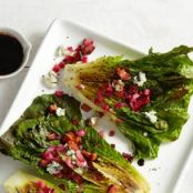 Grilled Romaine With Blue Cheese-Bacon Vinaigrette
