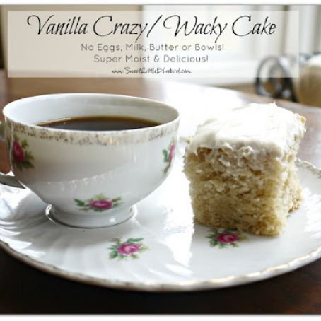 Vanilla Crazy Cake