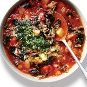 Kale Minestrone with Pistou