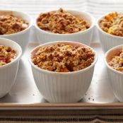 Individual Peach Cobblers
