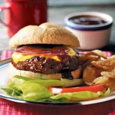 Barbecued Burgers Recipe