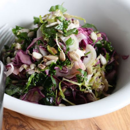 Fall Veggie Slaw w/sweet ginger dressing