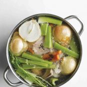 Leftover Roast Chicken Stock