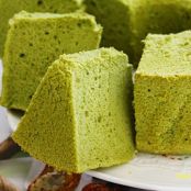 CAKE - Matcha Chiffon Cake 抹茶戚风
