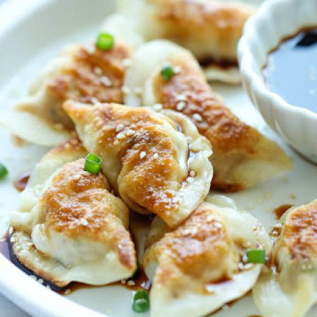 Sesame Chicken Potstickers