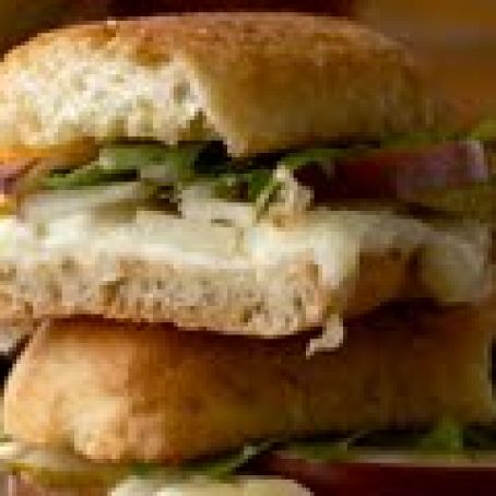 Taleggio and Pear Panini