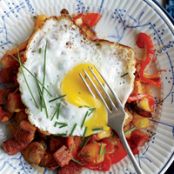 Corned Beef Hash with Fried Eggs